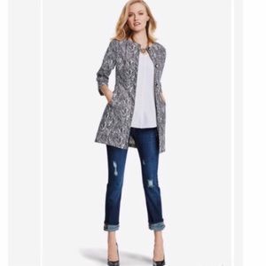 Cabi #3034 zig zag ponte Jacket Small